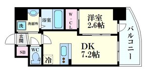 セレニテ江坂アリアの物件間取画像